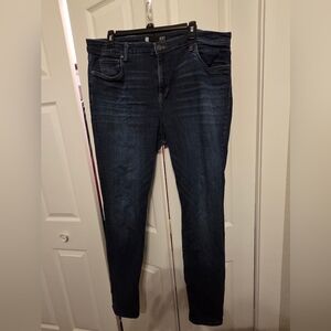 Women's Dark Blue Jeans